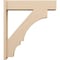 Ekena Millwork 7 1/2-in W x 32-in D x 36-in H Balboa Block Rough Cedar Woodgrain TimberThane Outlooker, Primed Tan OUTUR075X32X36BOA44RCPR - alternate 4